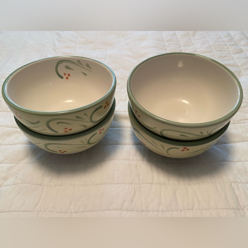 Pfaltzgraff Italian Vine Bowls- Set of 4